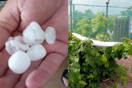 Snažno nevrijeme s tučom pogodilo sjever Hrvatske: Upozorenje za ovu regiju