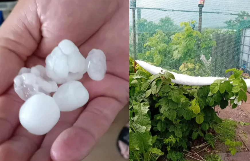 FOTO: SNJEŽANA KOKOT / NEVRIJEME POGODILO SJEVER HRVATSKE