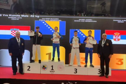 Mladi goraždanski karatista Muhamed Kaloper prvak Balkana