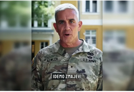 Komandant NATO Štaba u Sarajevu: "Mislio sam da Amerika ima najbolje navijače dok nisam došao u BiH, idemo do finala!"
