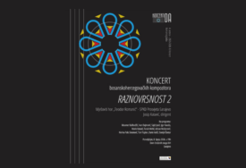 Premijerne horske kompozicije umjetnika Opere Narodnog pozorišta Sarajevo na koncertu "Raznovrsnost 2"