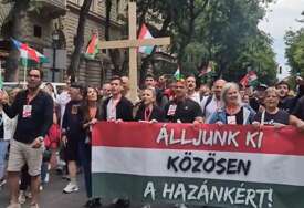 Hiljade Mađara protestovalo u Budimpešti protiv vlade i migracijskog pakta EU