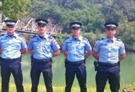 Ovo su pripadnici MUP-a RS-a koji su spasili ženu iz Drine: Voda je vukla 800 metara!