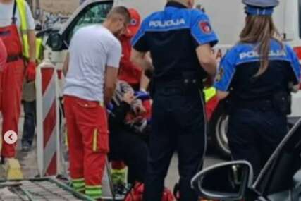 Nesreća u centru Sarajeva: Sa gradilišta pala zaštitana ograda i povrijedila djevojku