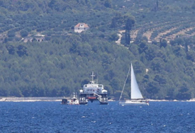 Izvučeno tijelo iz potonule jedrilice kod Splita