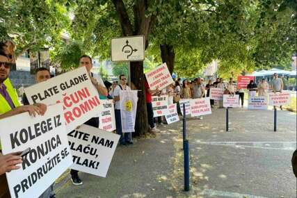 Počeo štrajk upozorenja državnih službenika i namještenika u pravosuđu u HNK