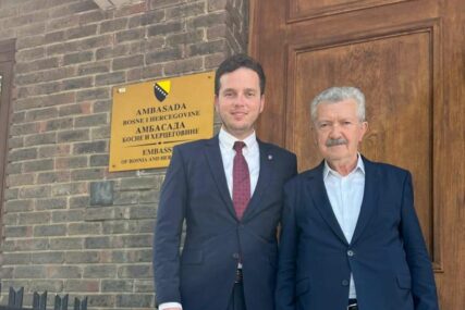 Uk i Topčagić razgovarali o jačanju veza dijaspore u Velikoj Britaniji s BiH
