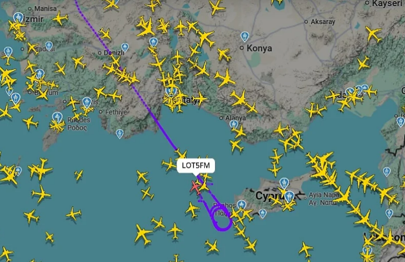 FOTO: FLIGHTRADAR24