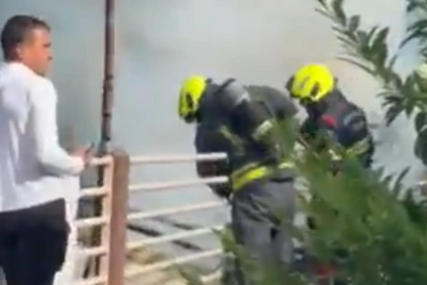 (VIDEO) Požar u banjalučkom restoranu, eksplodirala plinska boca?