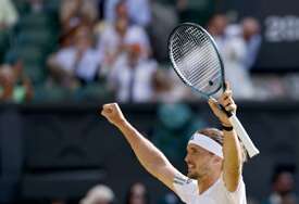 Zverev prvi put izborio četvrtfinale Wimbledona