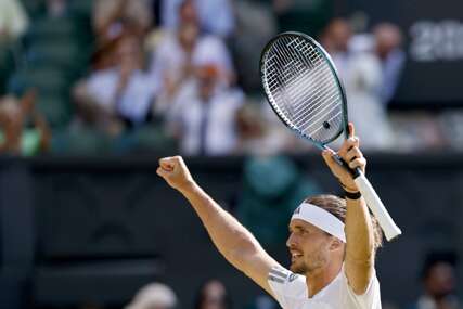 Zverev prvi put izborio četvrtfinale Wimbledona