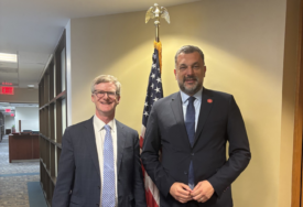 Ministar Elmedin Konaković sastao se u Washingtonu sa zamjenikom pomoćnika državnog sekretara Sjedinjenih Američkih Država za Evropu i Evroaziju Danielom Lawtonom