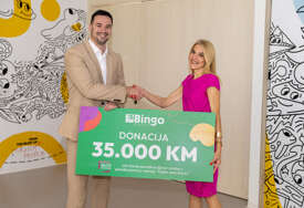 Bingo Group donirao 35.000 KM za unapređenje uslova u Dnevnom centru Udruženja "Dajte nam šansu"