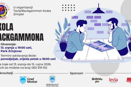Ljetna škola tavle u Mostaru: Odlična prilika za druženje, učenje i zabavu za sve generacije starije od 10 godina