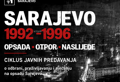 Memorijalni centar Sarajevo ciklus predavanja 'Sarajevo 1992–1996: Opsada - Otpor – Naslijeđe'
