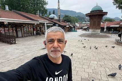 Gradonačelnik Londona očaran Sarajevom: Sadiq Khan objavio fotografiju s Baščaršije i poslao prelijepu poruku!