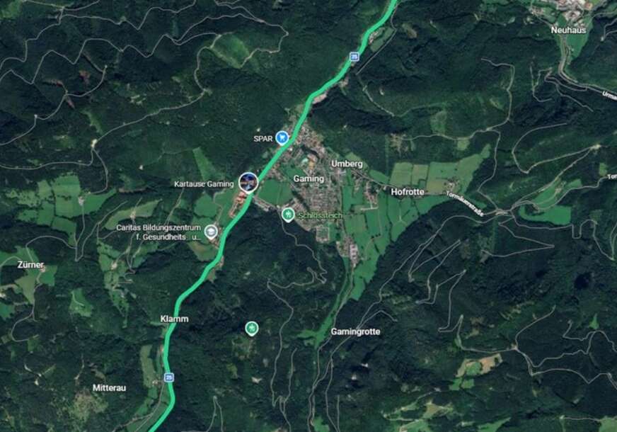 FOTO: SCREENSHOT GOOGLE MAPS
