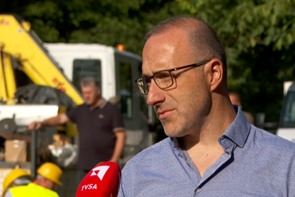 Adnan Šerak o radovima VIK-a: Trenutno imamo dva kvara na razmaku od oko stotinu metara