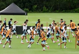 Zbog oluje otkazan trening Španije, Argentinci ipak trenirali