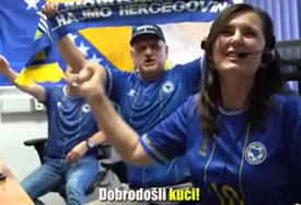 BHANSA poželjela dobrodošlicu Zmajevima pri ulasku u zračni prostor Bosne i Hercegovine (VIDEO)