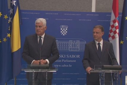 Jandroković i Čović o jačanju odnosa Hrvatske i BiH: "Naši odnosi su jako dobri i sadržajni"