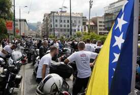 "Da se ne zaboravi i ne ponovi": Hiljade motorista na putu prema Srebrenici