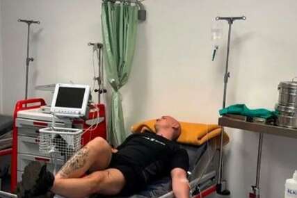 Desingerica završio na infuziji, hitno hospitalizovan