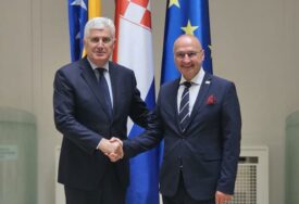 Grlić Radman s Čovićem: Hrvatska će podržati jačanje institucija BiH