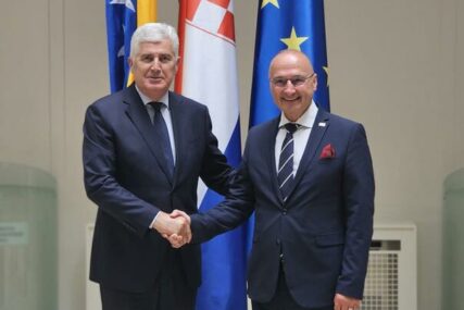 Grlić Radman s Čovićem: Hrvatska će podržati jačanje institucija BiH