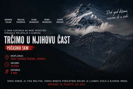 Zeničani večeras voze bicike i trče u čast poginulih planinara na Elbrusu