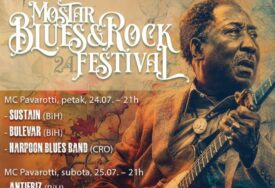 Besplatan ulaz na 24. izdanje Mostar Blues & Rock Festivala