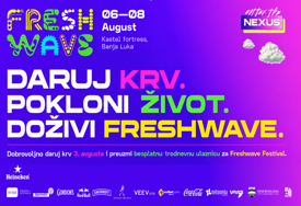 Freshwave poziva na dobrovoljno darivanje krvi: Darujte krv i preuzmite besplatnu ulaznicu za festival