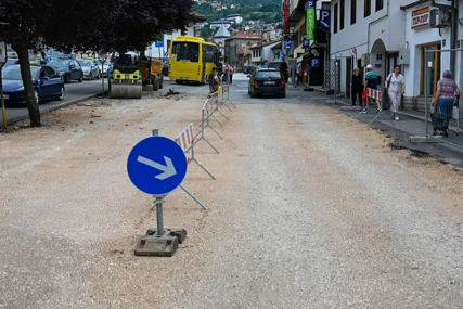Na Baščaršiji prilikom izvođenja građevinskih radova pronađene kosti