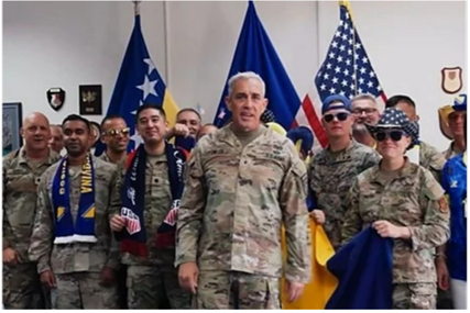 NATO Štab Sarajevo na simpatičan način najavio duel BiH i SAD-a (VIDEO)