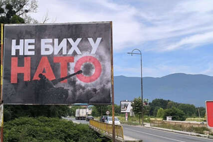 Na više lokacija u Istočnom Sarajevu postavljeni plakati "Ne BiH u NATO"