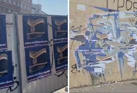 Novosađani potrgali plakate kojim se veliča Ratko Mladić!