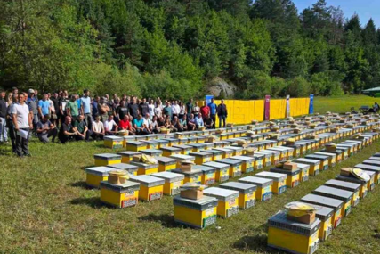 Pčelarima u USK dodijeljeno 350 pčelinjih rojeva i oprema vrijedna 150.000 KM