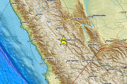 Potres magnitude 5.1 pogodio Peru (VIDEO)