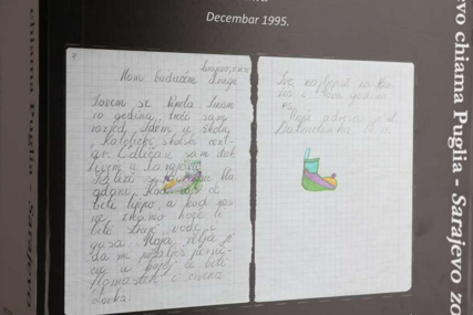 Franco Giuliano 30 godina kasnije šalje poruku mira, pisma djece Sarajeva postala izložbeni artefakti