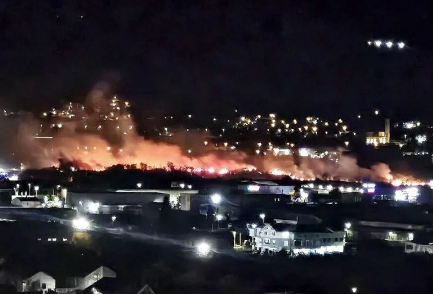 FOTO: FACEBOOK / POŽAR U MOSTARU (FACEBOOK @ NERMIN LETO)
