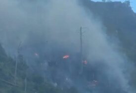 Ponovo se aktivirao požar na planini Rujište kod Mostara, vremenski uslovi prave problem vatrogascima