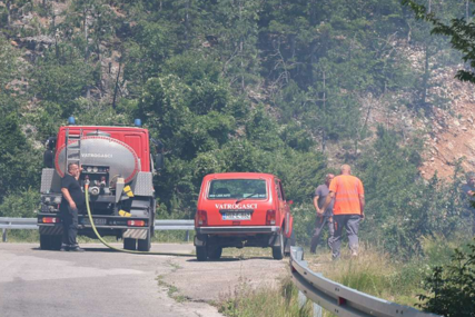 Požari kod Mostara i Konjica i dalje aktivni