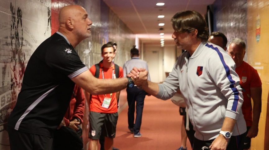 FOTO: SERGEJ BARBAREZ I MAURICIO POCHETTINO/NS BIH