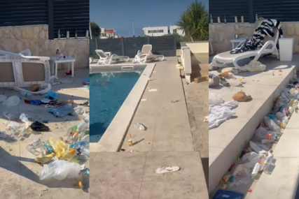 Turisti na Jadranu ostavili haos u iznajmljenoj vili: "Iz ove zemlje su definitivno najgori gosti"