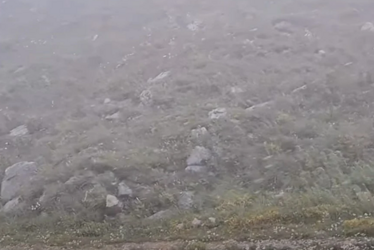 Nestvaran prizor u Crnoj Gori: Pao snijeg na planini...