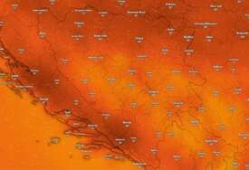 Stiže vrhunac toplotnog vala: Temperature u BiH idu i do 40°C, osvježenja nema na vidiku