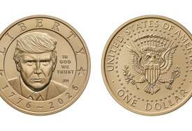 Američka kovnica počela proizvodnju novčića od jednog dolara s Trumpovim likom