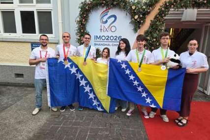 Učenici iz BiH na matematičkoj olimpijadi u Šangaju osvojili zlato, srebro i bronzu