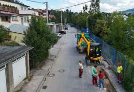 Velešići: Započela sanacija Ulice Hasana Bibera