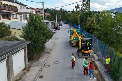 Velešići: Započela sanacija Ulice Hasana Bibera
